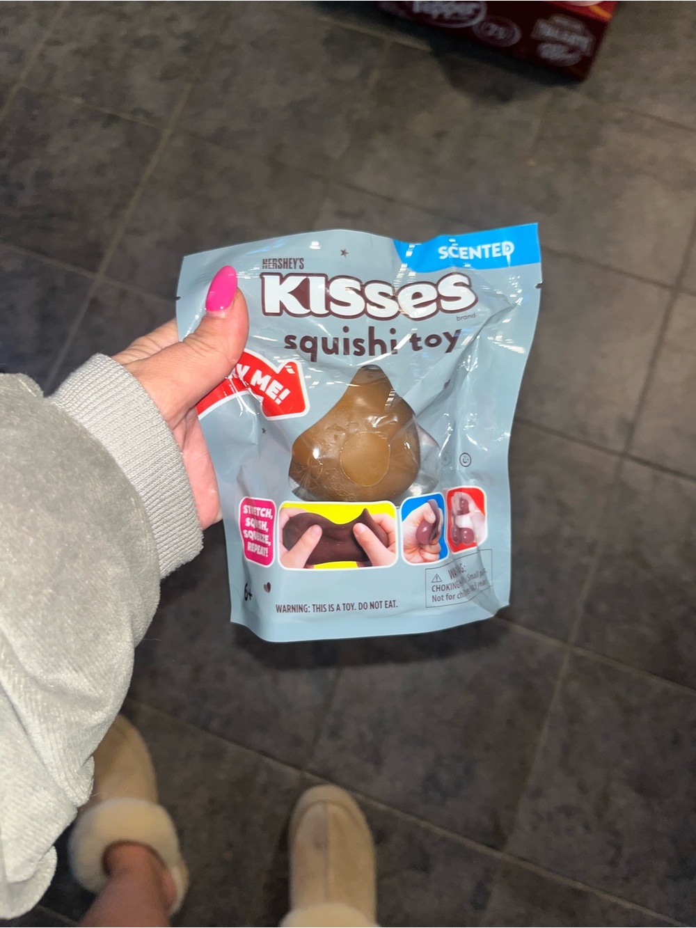 Target Hershey's Kisses Brown Scented Squishi Toy